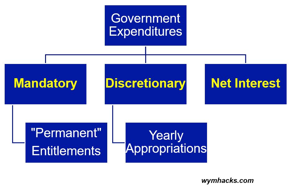Types of Government Spend Chart Simple