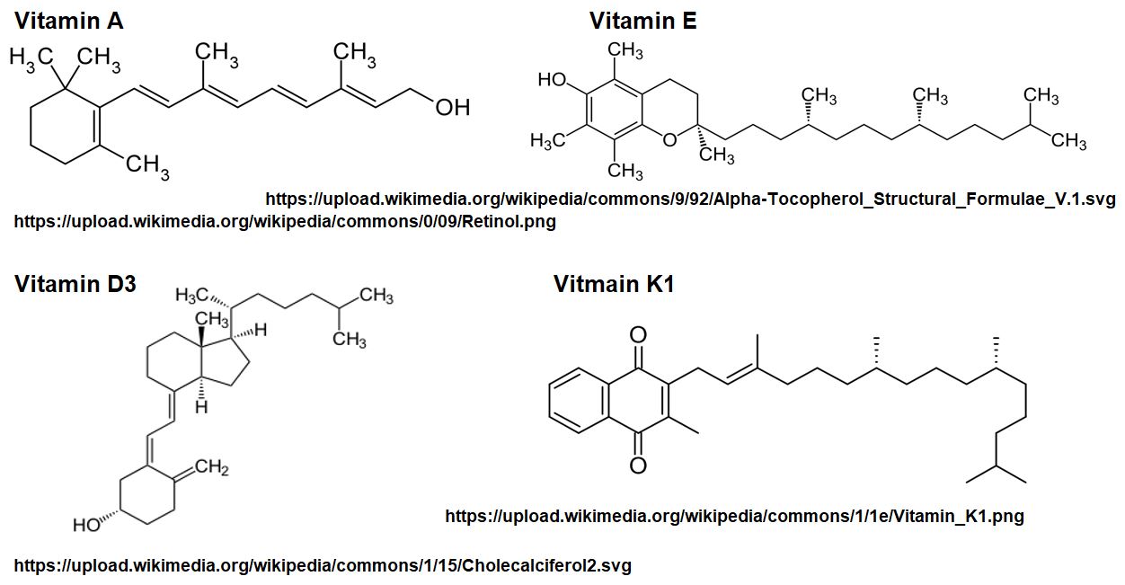 Vitamins A D E K