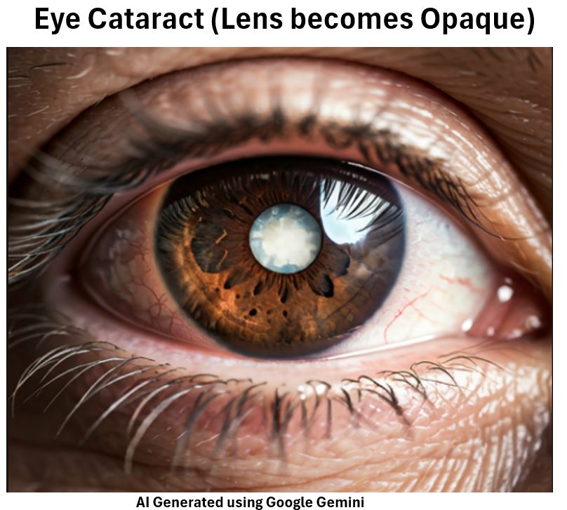 Eye Cataract AI Generated