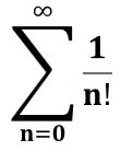 Euler's Number as Infinite Series 2